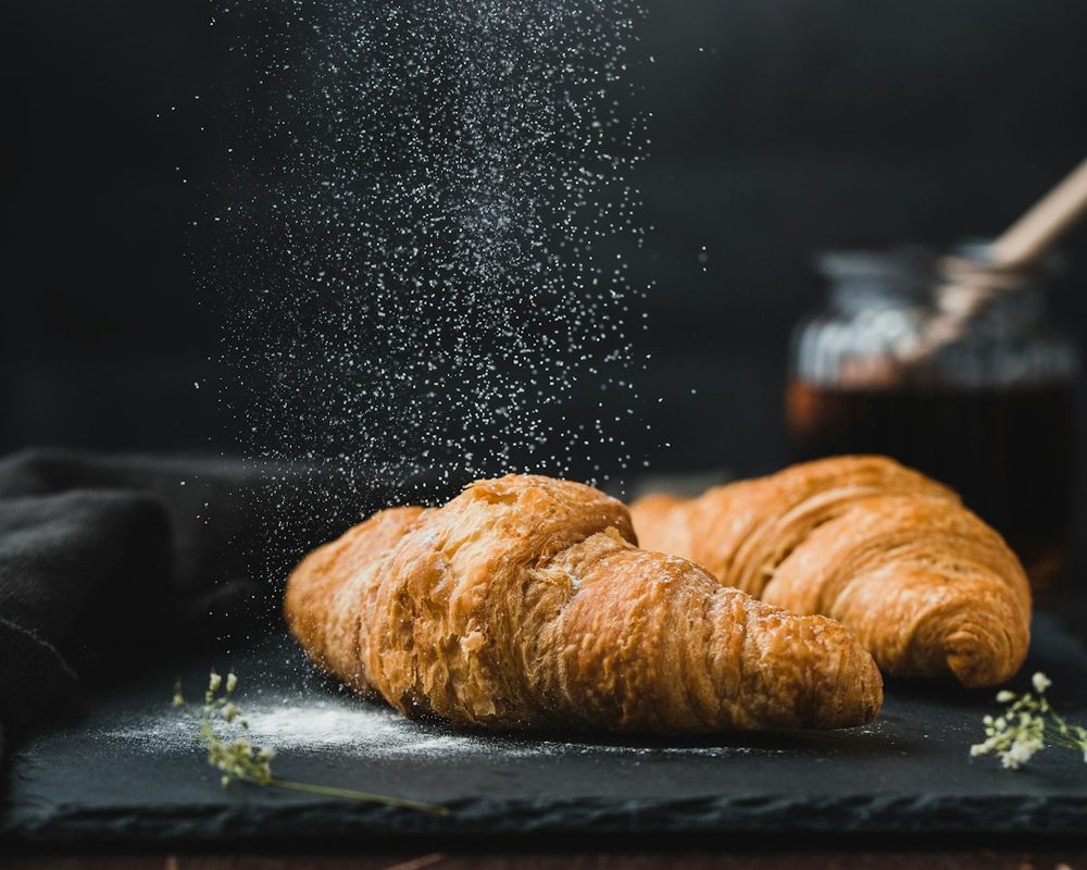 Almond croissant